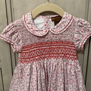 Beautiful smocked Fleurisse Dress